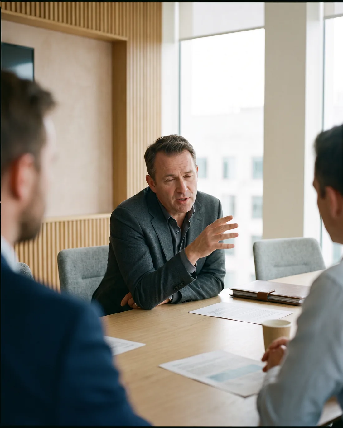 A fractional CRO at work in a Dallas business setting